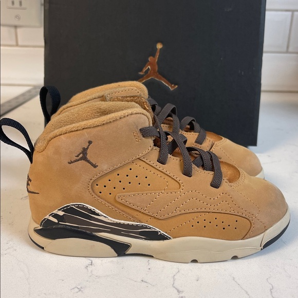 Air Jordan Jumpman MVP – ‘Flax/Baroque Brown” TD Size 10C - Picture 12 of 17